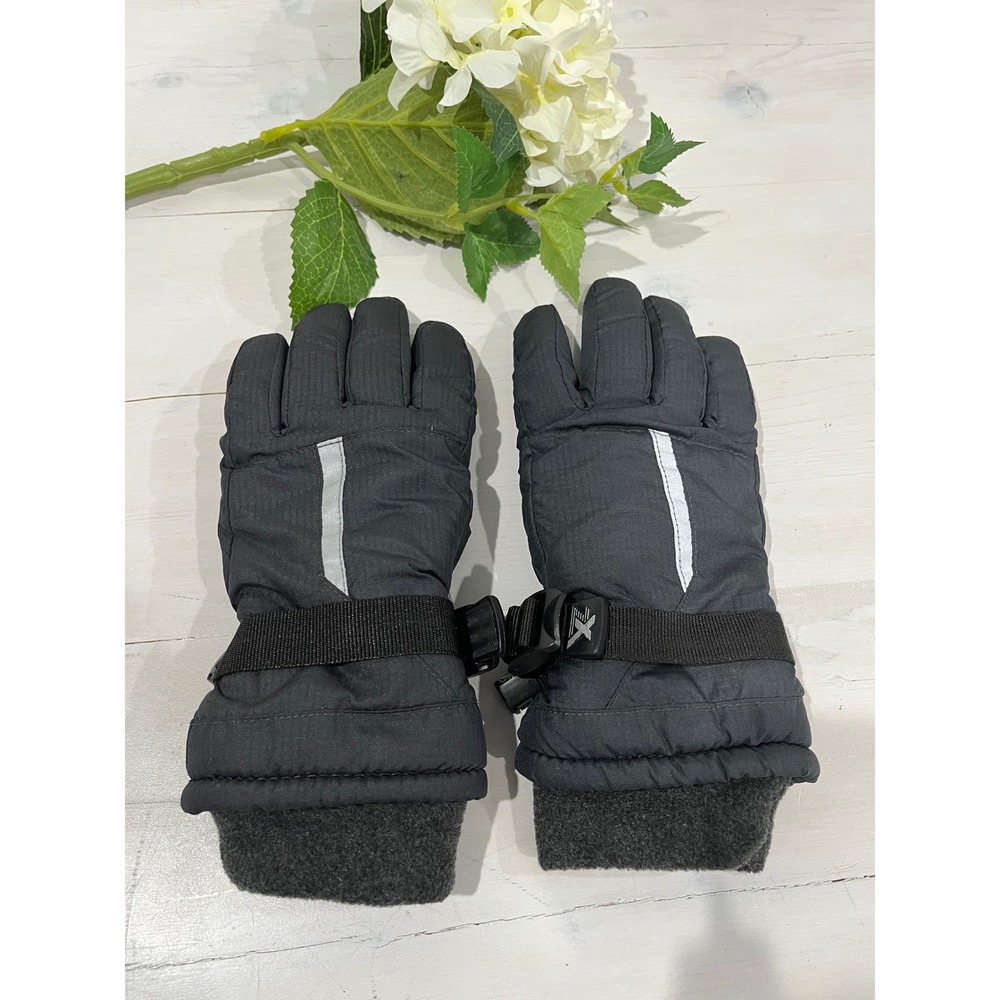 Black Ski‎ Snow Gloves size Small Med